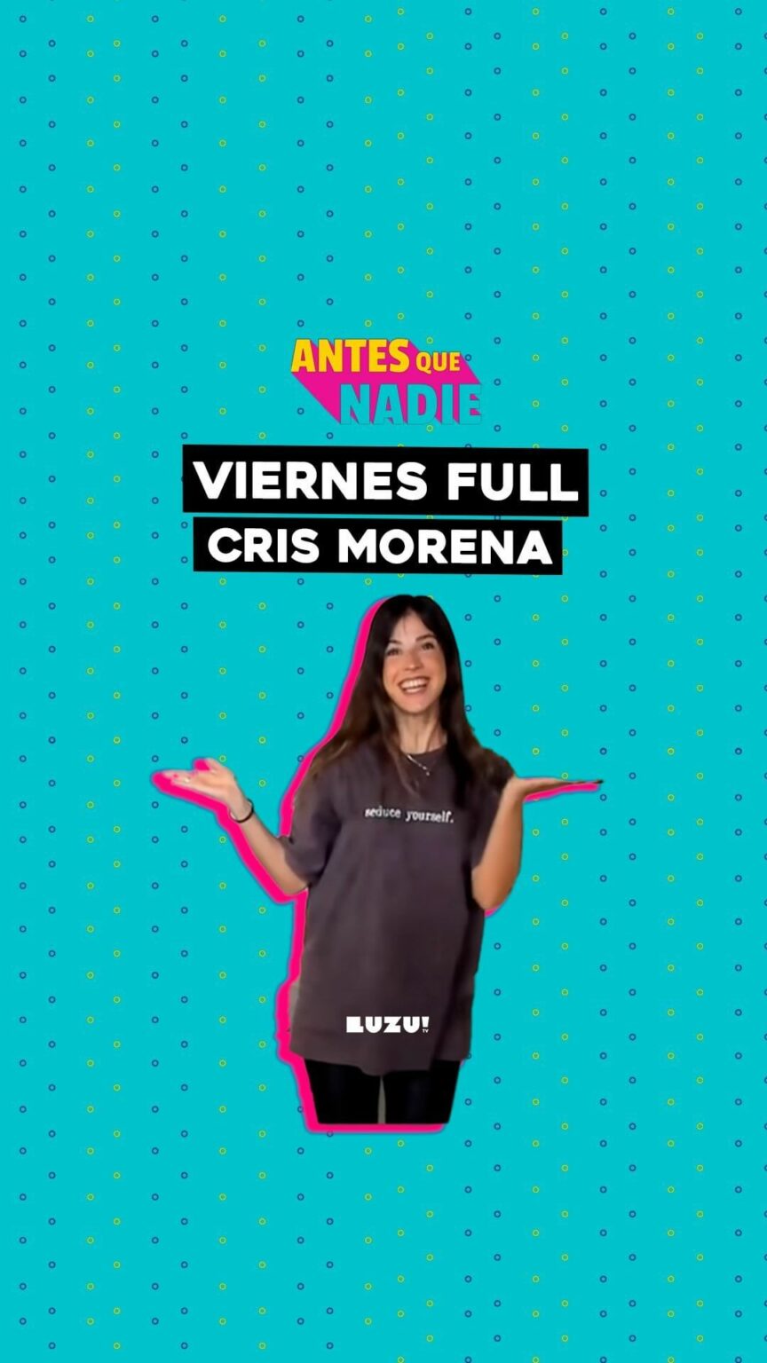 TODOS FUIMOS CANDE EN NUESTRA INFANCIA 
Hoy fue un programa full @bycrismorena ....