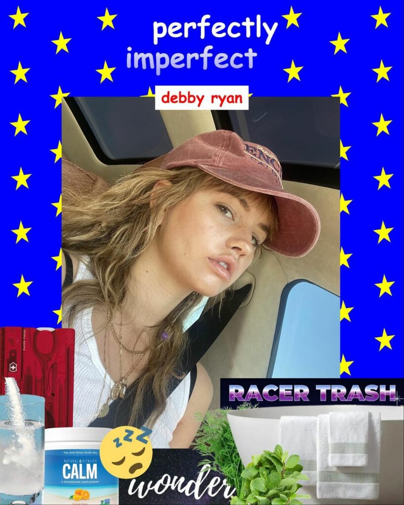 Debby Ryan (@debbyryan) on Magnesium Dreams, Racer Trash, Putting Stuff In Her W...