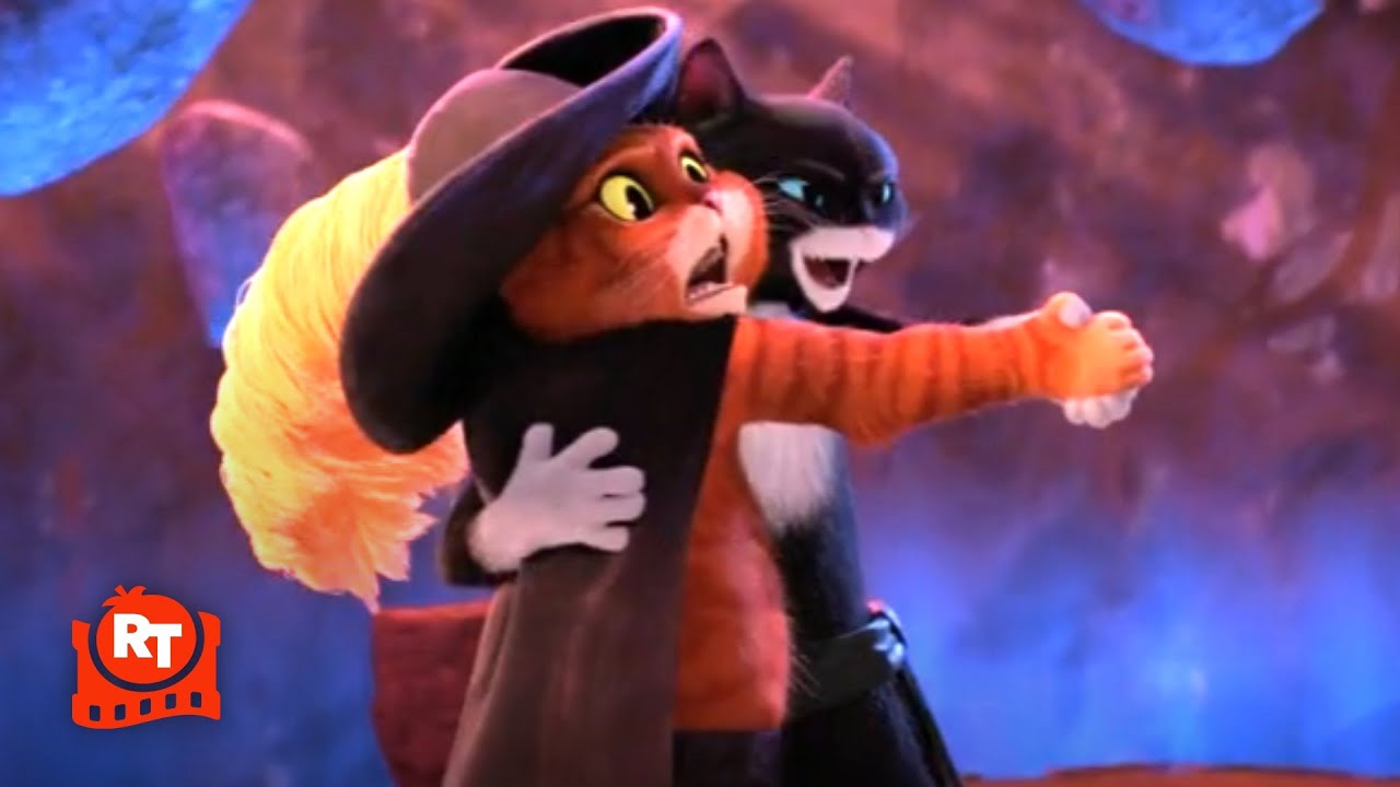 Puss in Boots The Last Wish (2022) Dance Fighting Scene Movieclips