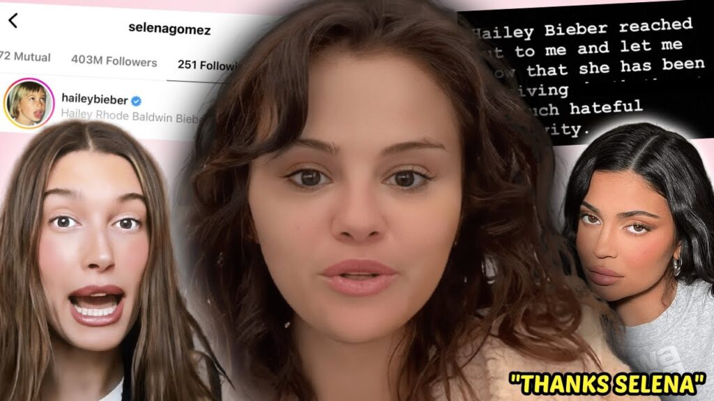 Selena Gomez ADDRESSES Hailey Bieber...(and she responds)
