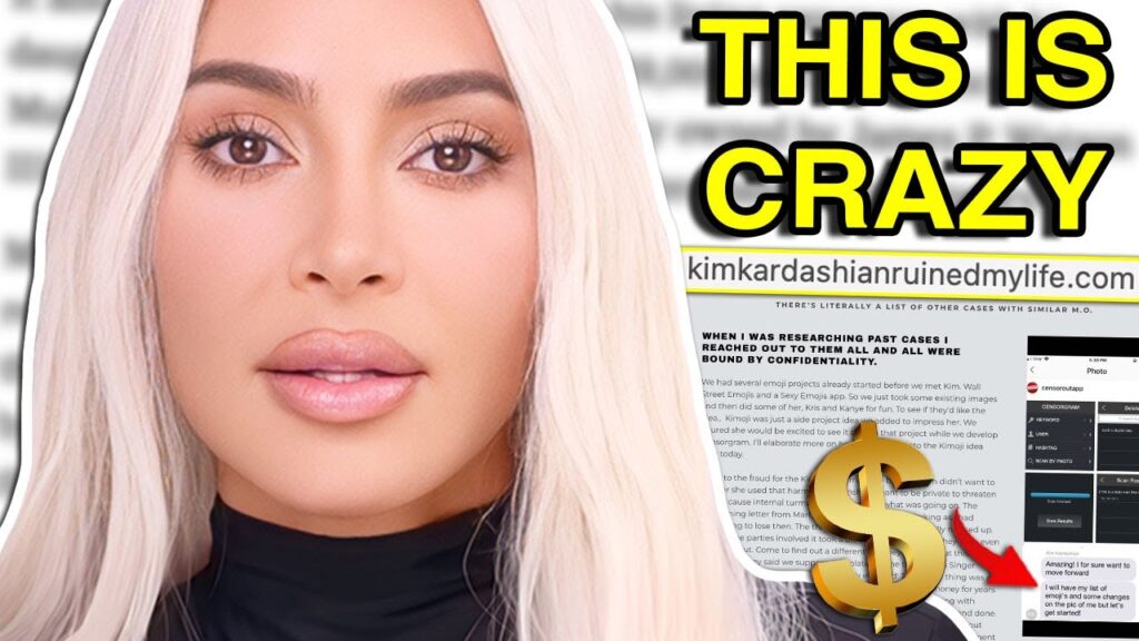 KIM KARDASHIAN IS IN HUGE TROUBLE (kimoji lawsuit drama)