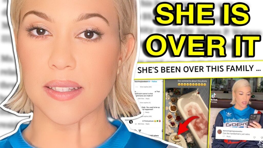 KOURTNEY KARDASHIAN IS DONE (responding to haters)