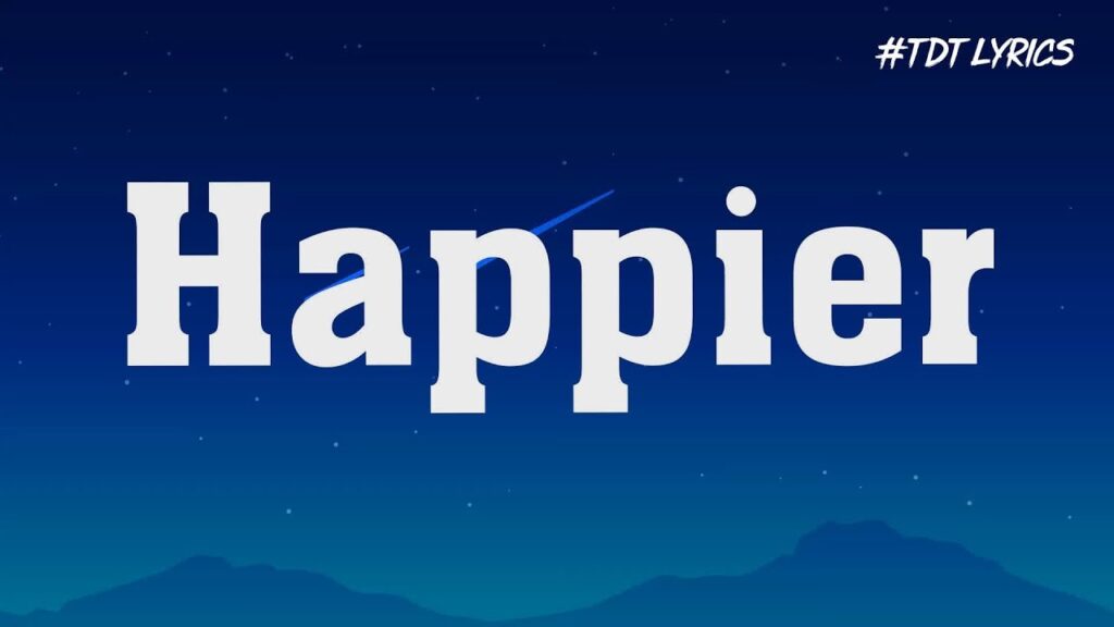 Olivia Rodrigo – Happier (Lyric Video) | Conan Gray, Madison Beer,… Olivia Rodrigo - Happier (Lyric Video) | Conan Gray, Madison Beer,...