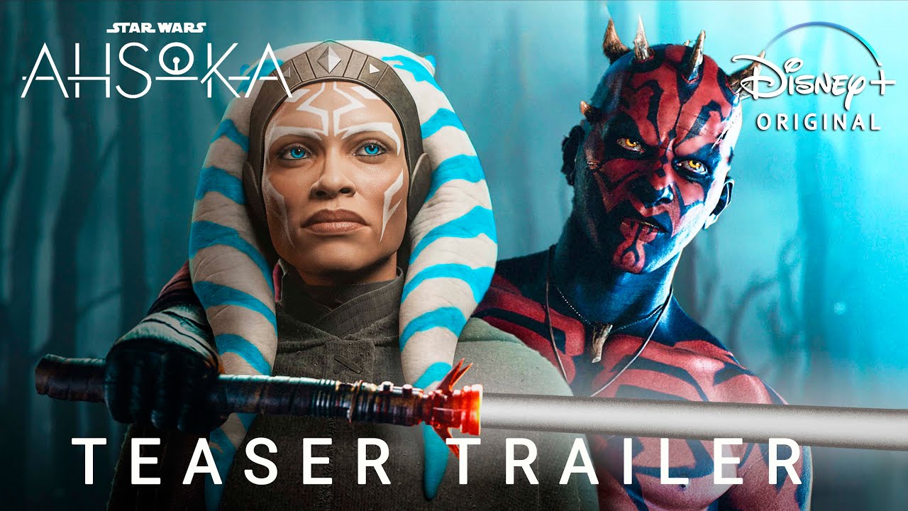 Ahsoka TEASER TRAILER Lucasfilm & Disney+ ahsoka trailer INBELLA