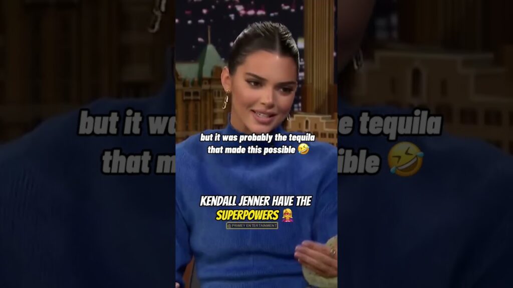 Kendall Jenner have super powers  🤣 #kardashian #kendalljenner #shorts