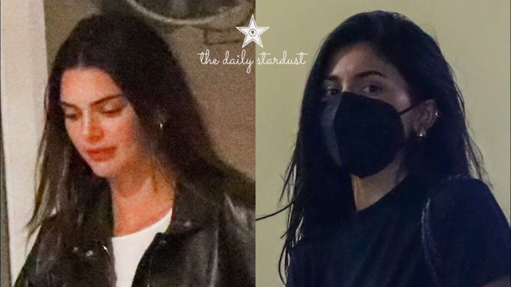 Kendall Jenner & Kylie Jenner Have Sushi Date In Hollywood