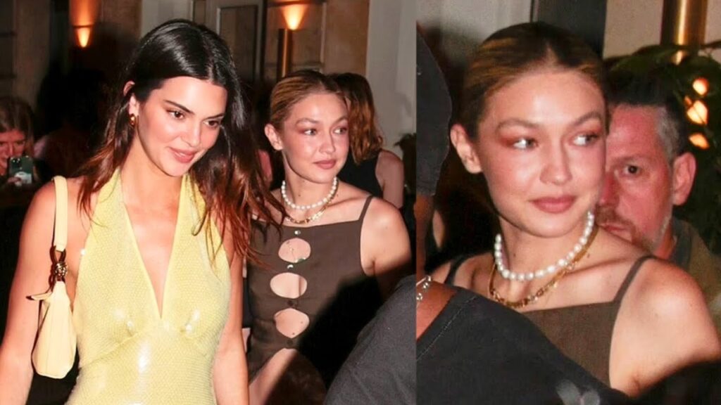 Kendall Jenner and Gigi Hadid ooze glam at girl’s dinner night for Paris Fashion Week Kendall Jenner and Gigi Hadid ooze glam at girl's dinner night for Paris Fashion Week