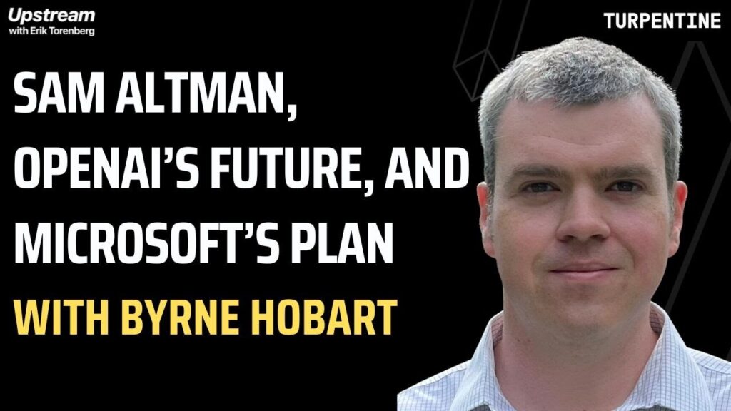 Byrne Hobart on Sam Altman, Meta vs Google, and Effective Altruism Byrne Hobart on Sam Altman, Meta vs Google, and Effective Altruism