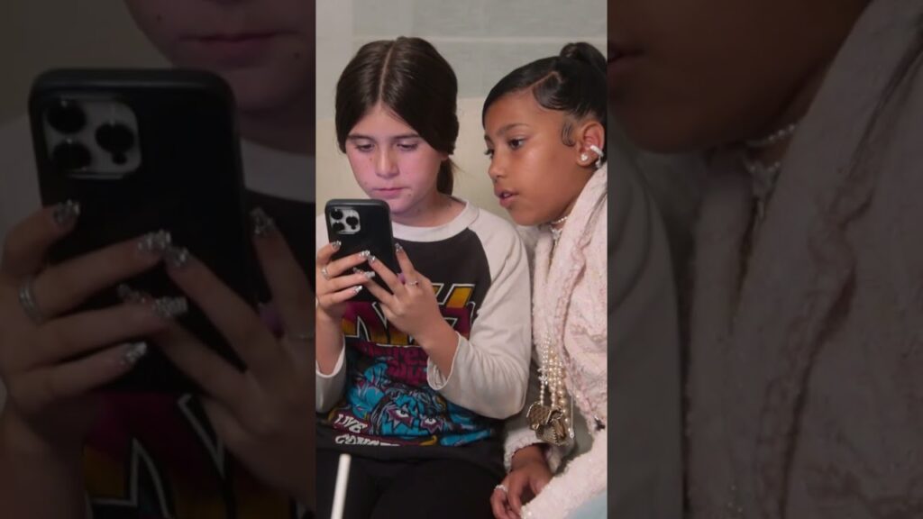 North & Penelope Roast Pete Davidson #petedavidson #northwest #kimkardashian #thekardashians