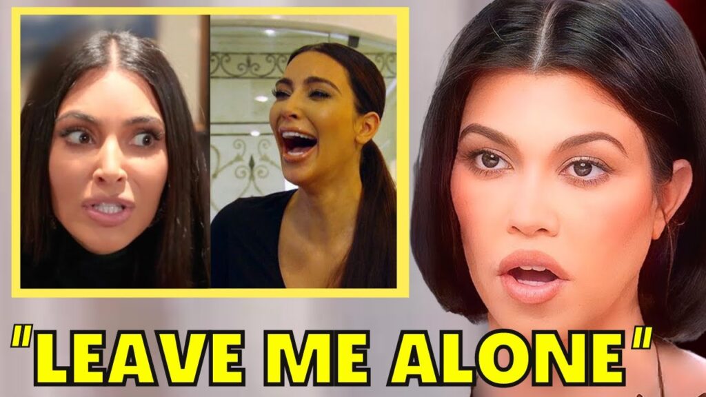Kourtney Kardashian SHUTS DOWN Kim Kardashian With Final Warning