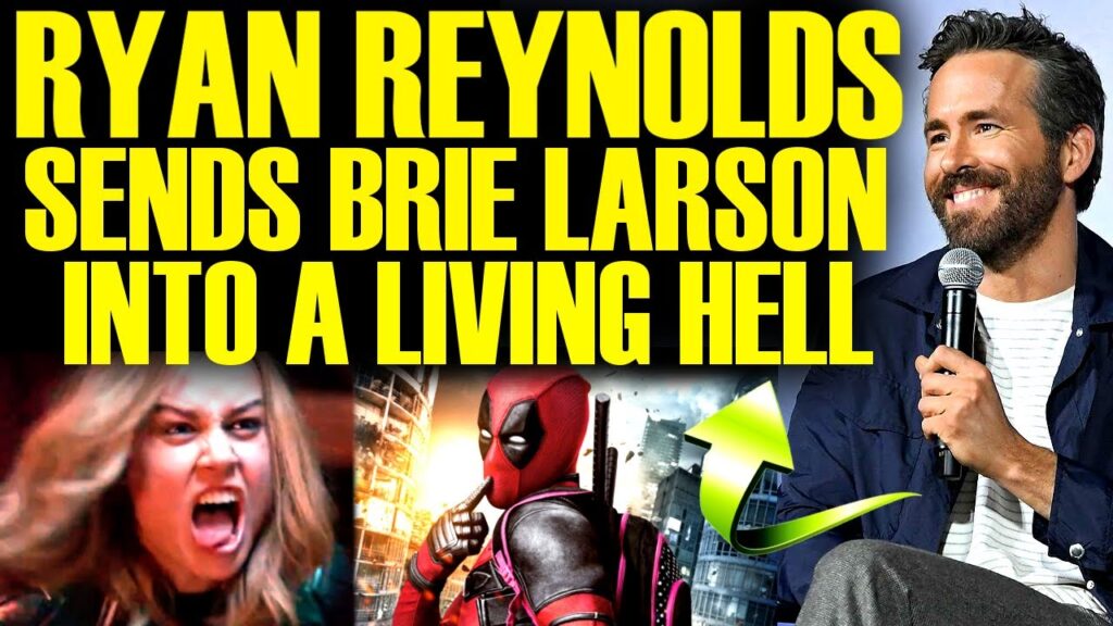 RYAN REYNOLDS JUST FIRED BRIE LARSON AFTER DEADPOOL 3 DISASTER As Marvel Gets Desperate