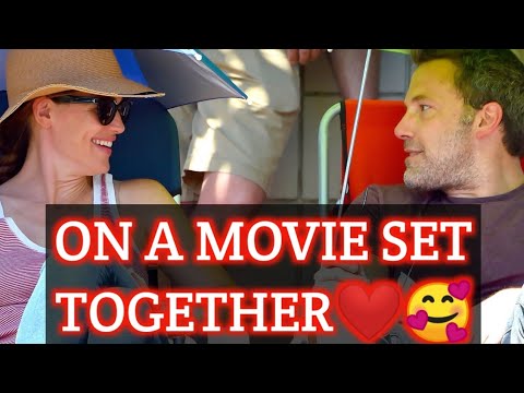 Wow😲|Ben Affleck and Jennifer Garner on set as Couple|I wander how it going to be like.
