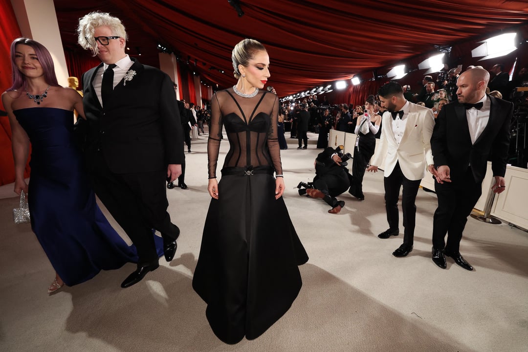 When Lady Gaga rushed to help the fallen photographer at the Oscar’s