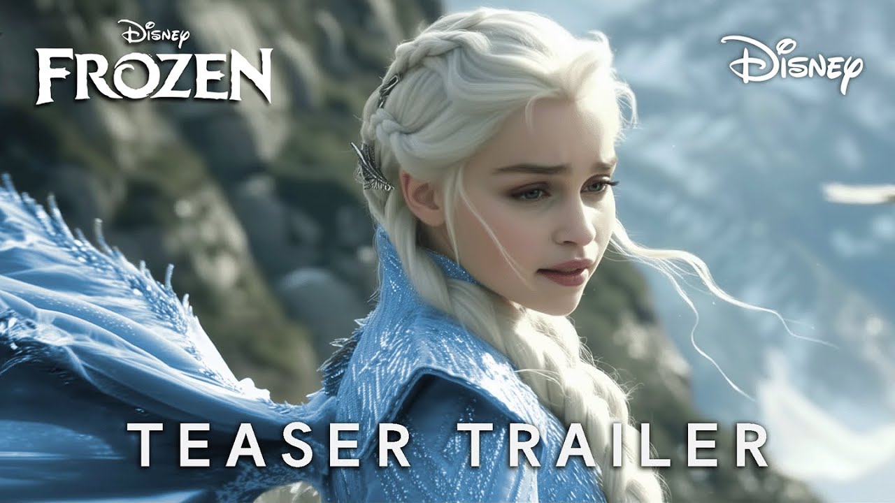 Frozen Live Action Movie Teaser Trailer Emilia Clarke & Disney