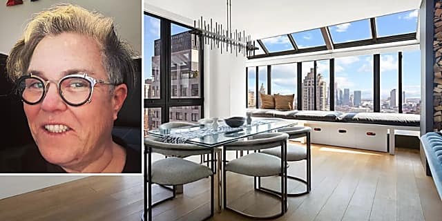 Rosie O’Donnell selling Manhattan penthouse with sauna, private rooftop for $7.5 million