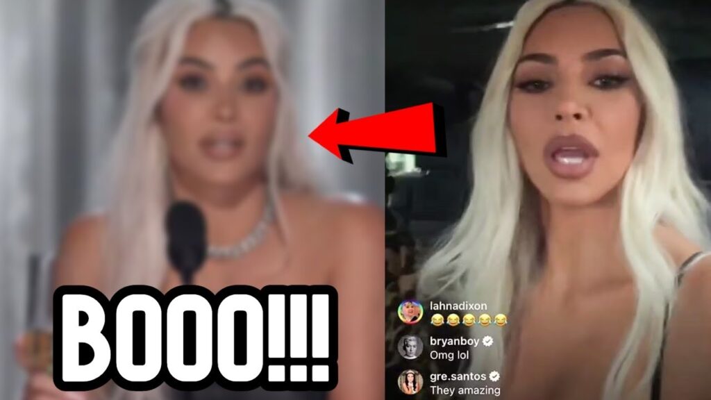 Kim Kardashian Responds to Getting HUMILIATED and BOOED Live!!!! | YIKES