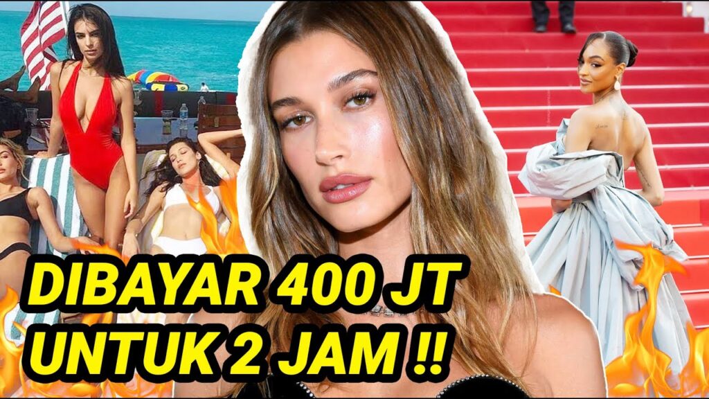 HAILEY BIEBER DIB4YAR 400jt untuk 2 JAM? DRAMA YACHTING ...