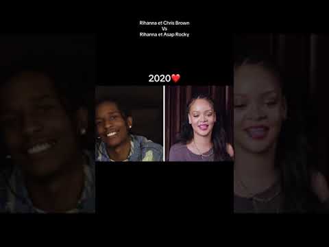 Rihanna and Chris Brown Vs Rihanna and A$AP Rocky #rihanna #asaprocky