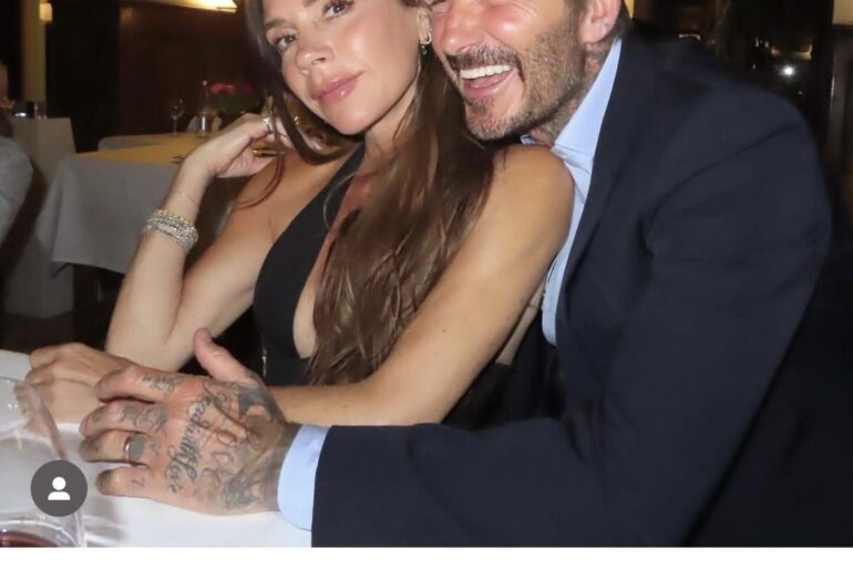 Victoria Beckham congratulates David Beckham for his 49th birthday: “Happy birthday David. I love us getting really old together!😂😂 You aren’t far behind me!!!! You are our everything!!!! The best daddy and husband we all love u so so much xxxxx”
