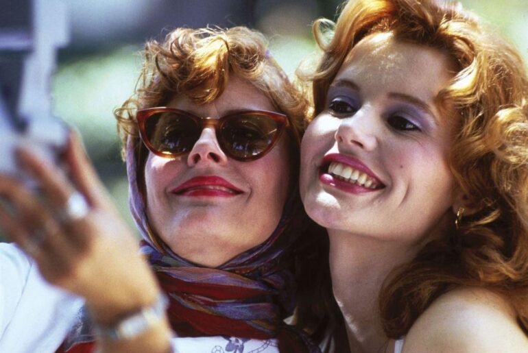 ridley scott’s 1991 film that redefined feminist cinema in a pool of his film bro movies (thelma and louise)