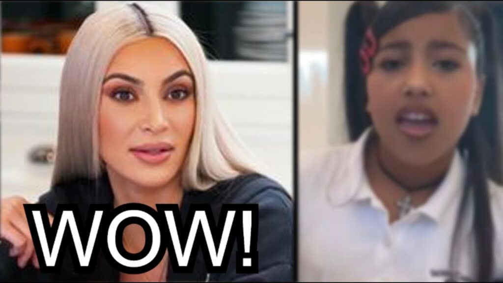 North West Says WHAT about Her Mom KIM KARDASHIAN!!!?!? | wow