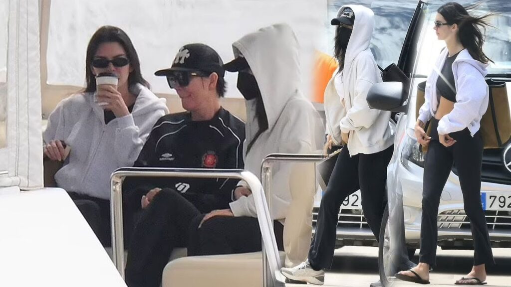 Kylie and Kendall Jenner enjoy boat trip alongside mom Kris following getaway on the Spanish island