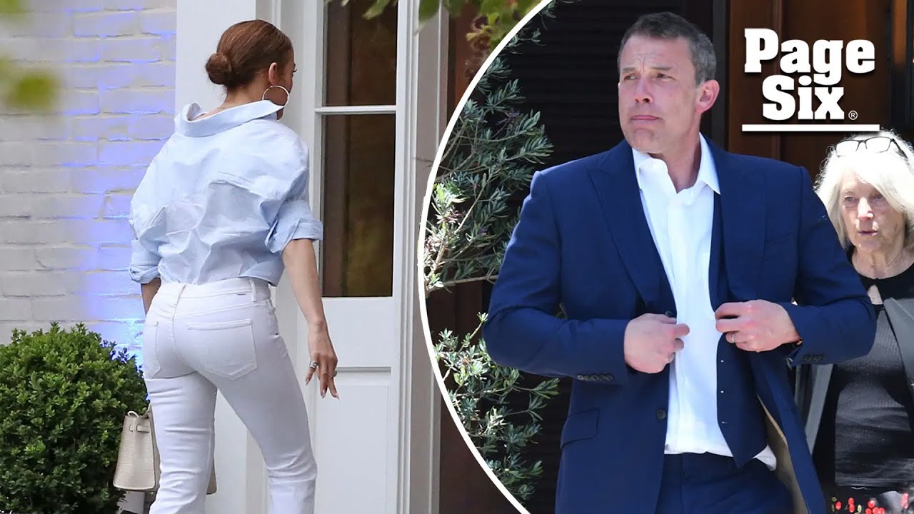 Jennifer Lopez and Jennifer Garner spotted arriving at Ben Affleck’s