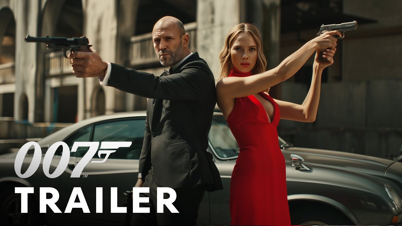 Bond 26 (2025) Teaser Trailer Jason Statham, Scarlett Johansson INBELLA