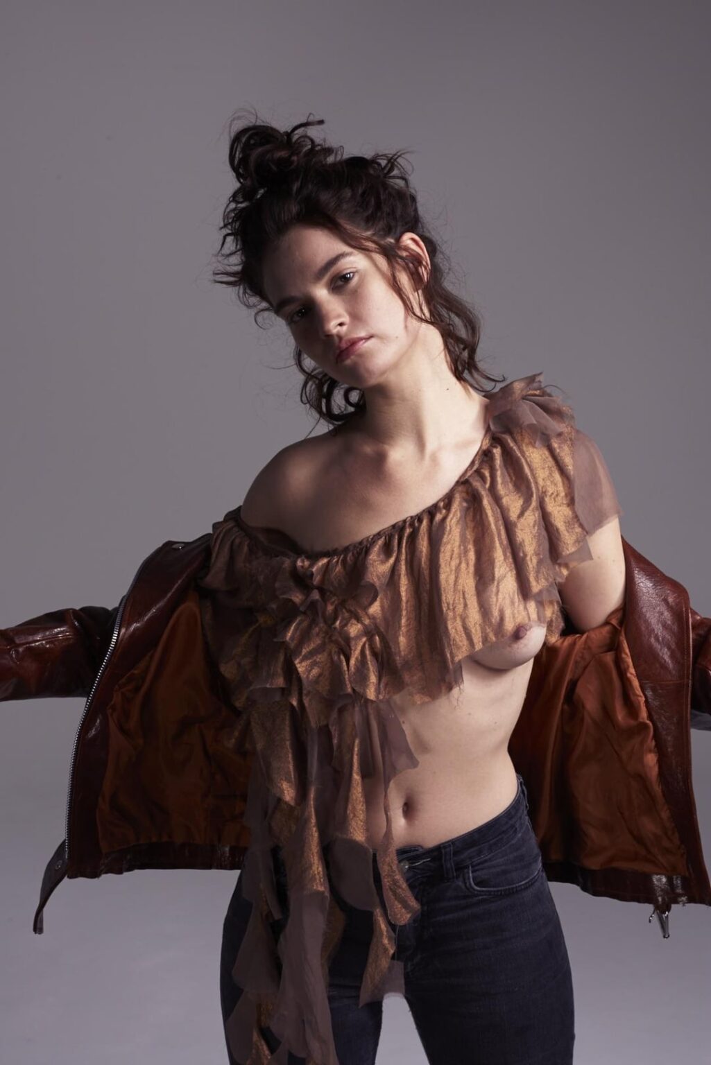 Lily James Glamour 2016