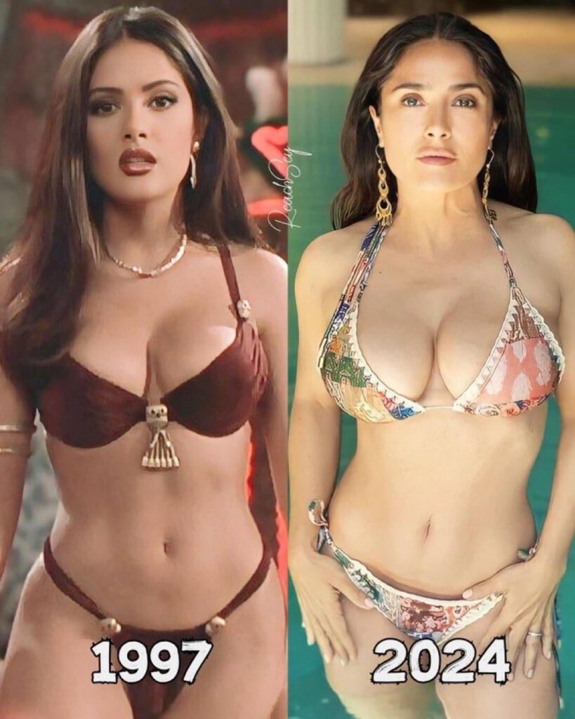 Apart from Salma Hayek, who else has aged like fine wine?