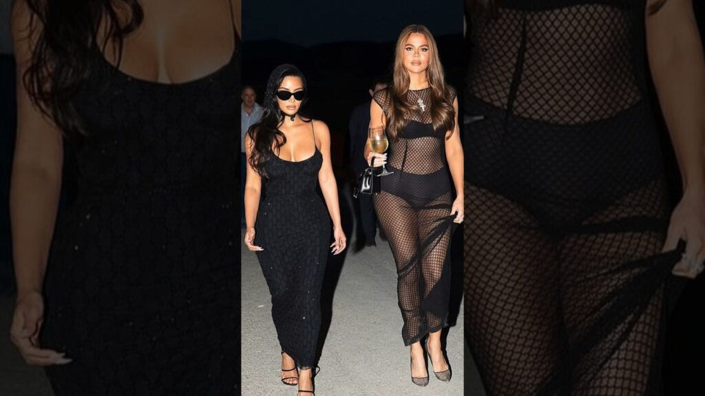Khloe & Kim Kardashian Jet Set Slay From India To Italy  #kimkardashian #khloekardashian #fashion