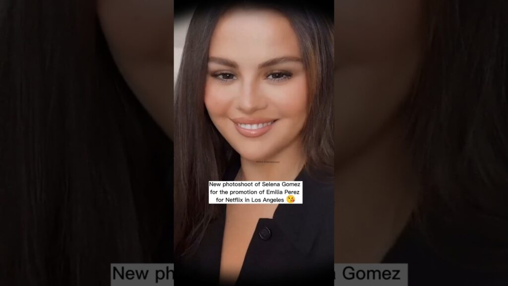 Selena Gomez for Emilia Perez promotion❤️‍🔥😘#selenagomez #shorts #emiliaperez #photoshoot #fyp