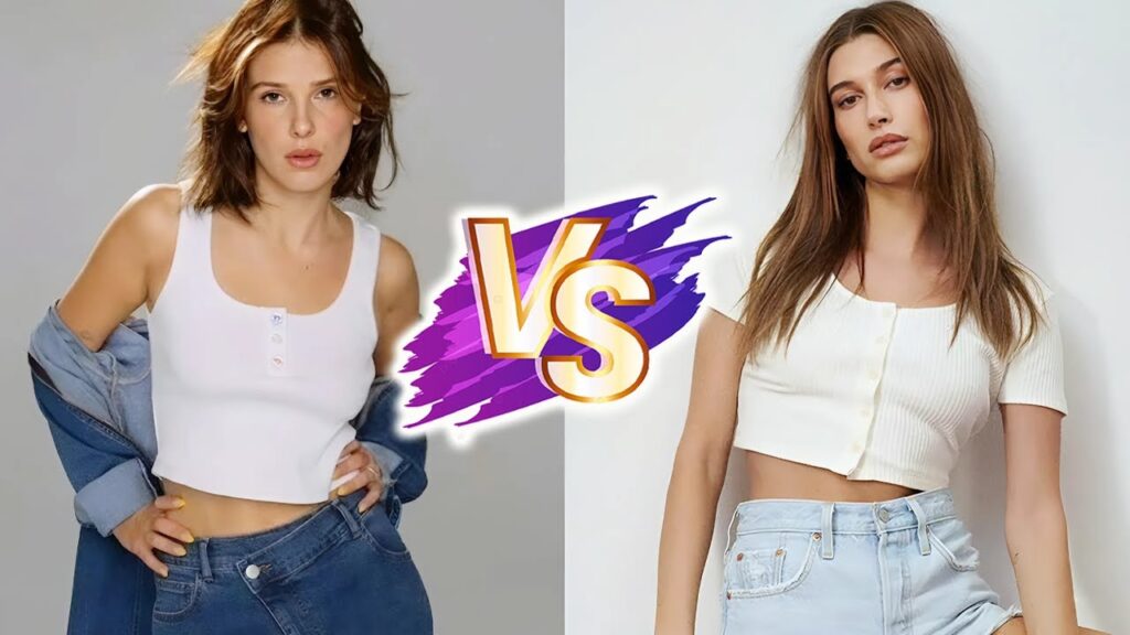 Hailey Bieber VS Millie Bobby Brown Glow Up Transformations ✨2024 | From Baby To Now