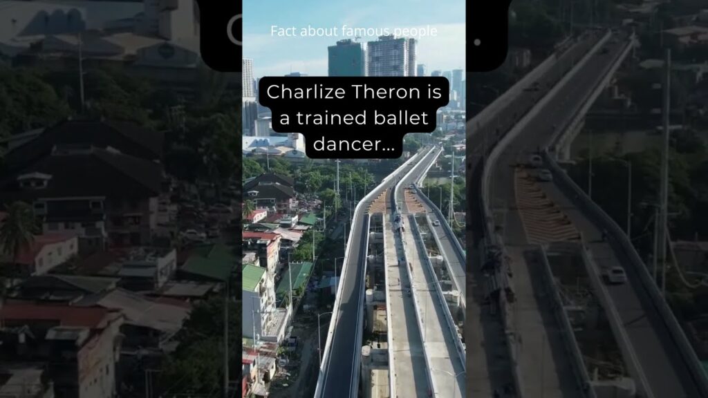 Charlize Theron is a trained ballet dancer #Shorts #Short #CharlizeTheron