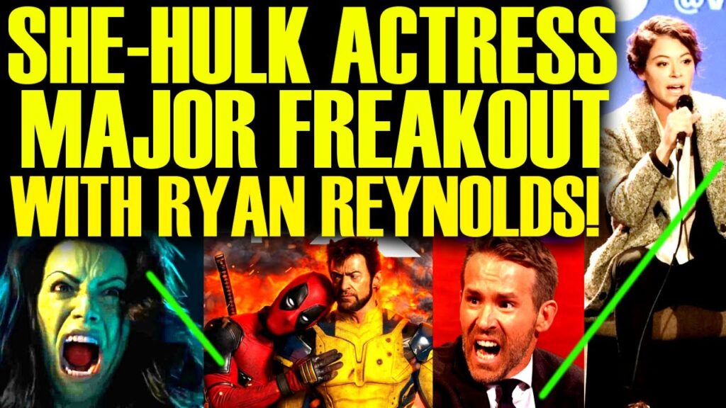 SHE-HULK ACTRESS LOSES IT WITH RYAN REYNOLDS AFTER DEADPOOL & WOLVERINE BOX OFFICE EXPLODES! SHE-HULK ACTRESS LOSES IT WITH RYAN REYNOLDS AFTER DEADPOOL & WOLVERINE BOX OFFICE EXPLODES!