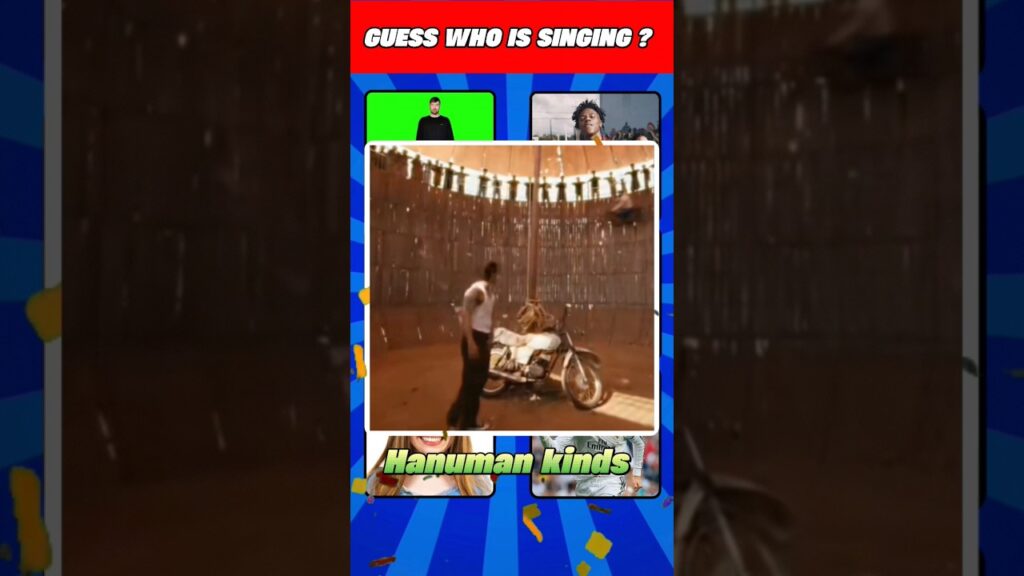 Guess who is singing ? Hanuman kinds, Ariana grande, Salish matter
