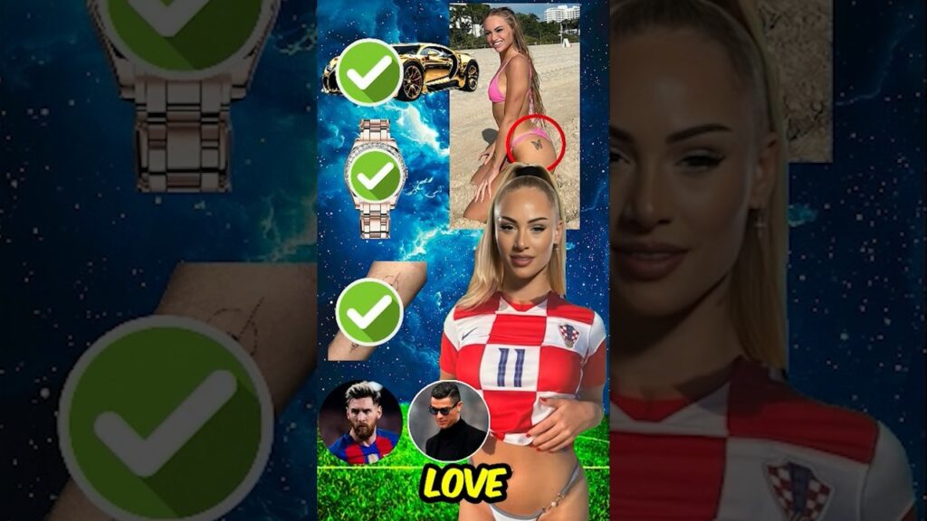 Alisha Lehman vs Georgina Rodriguez vs Antonella Roccuzzo vs Selena Gomez #shorts