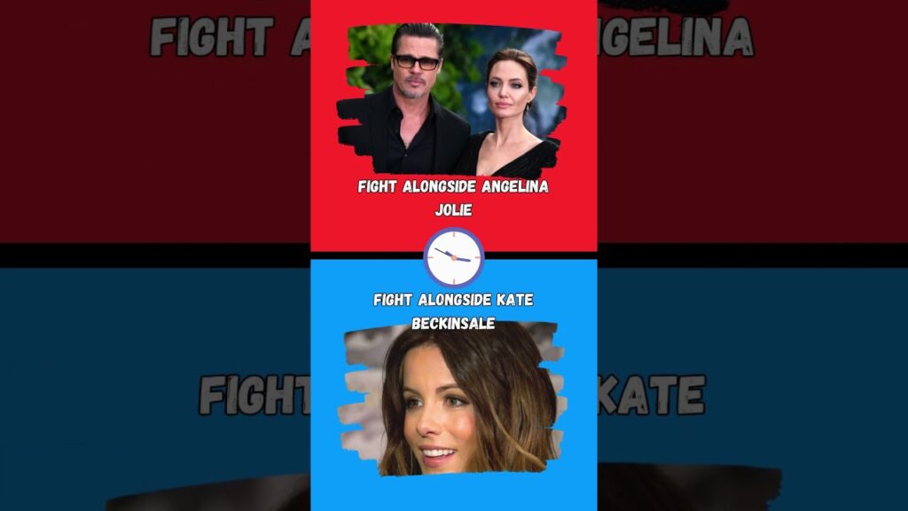 βοΈ Fight with Angelina Jolie or Kate Beckinsale? π€ #shorts βοΈ Fight with Angelina Jolie or Kate Beckinsale? π€ #shorts