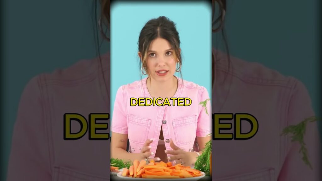 Millie Bobby Brown Has a Weird Obsession with Carrots