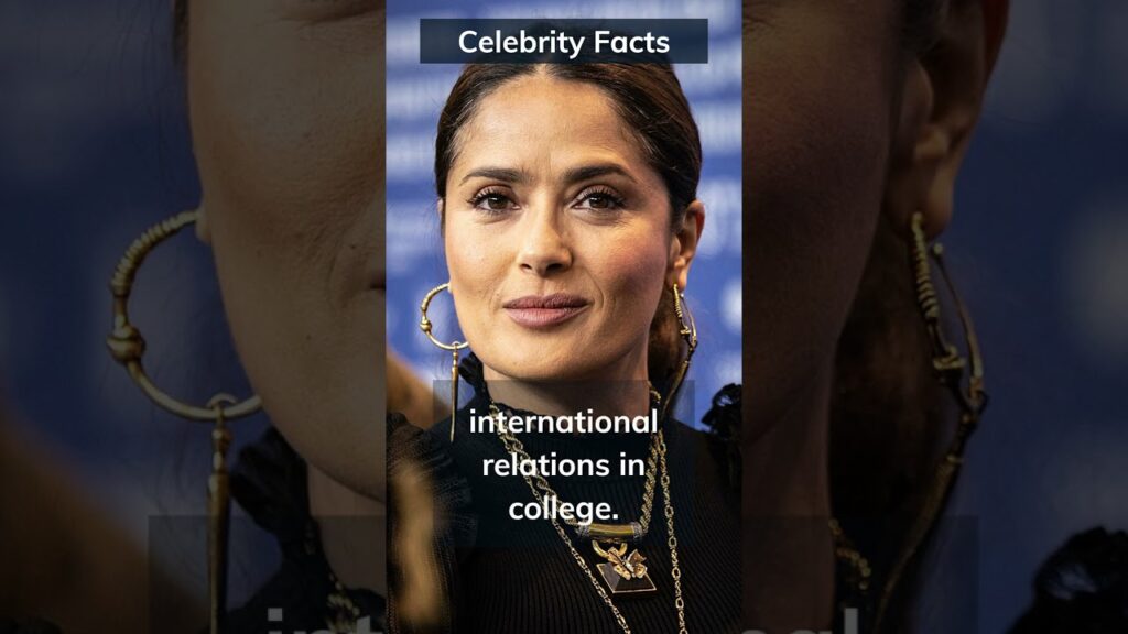 Did you know this about Salma Hayek? #shorts #youtubeshorts