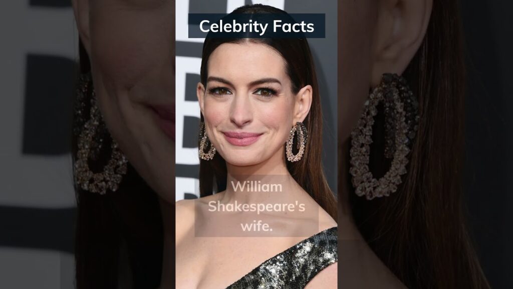 Did you know this about Anne Hathaway? #shorts #youtubeshorts