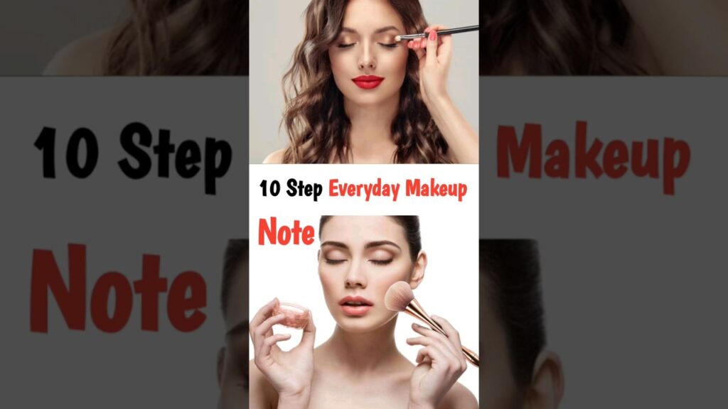 10 minute makeup tutorial #shorts #youtube