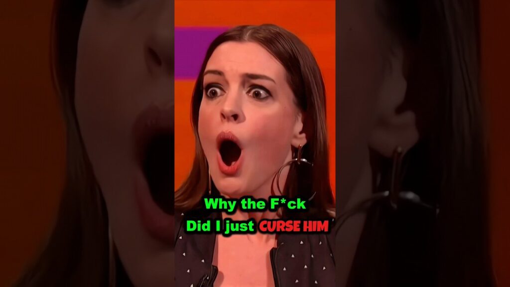 Anne Hathaway was so SHOCKED in the End 🤯🤣 #shorts