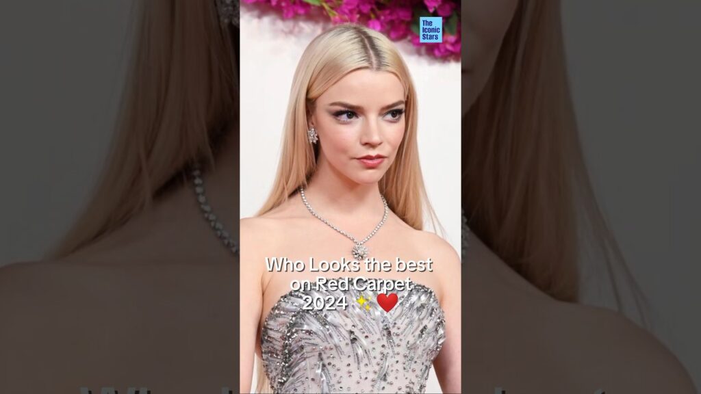 Who Looks the best on Red Carpet 2024 ✨❤️ #arianagrande  #emmastone #taylor #redcarpet
