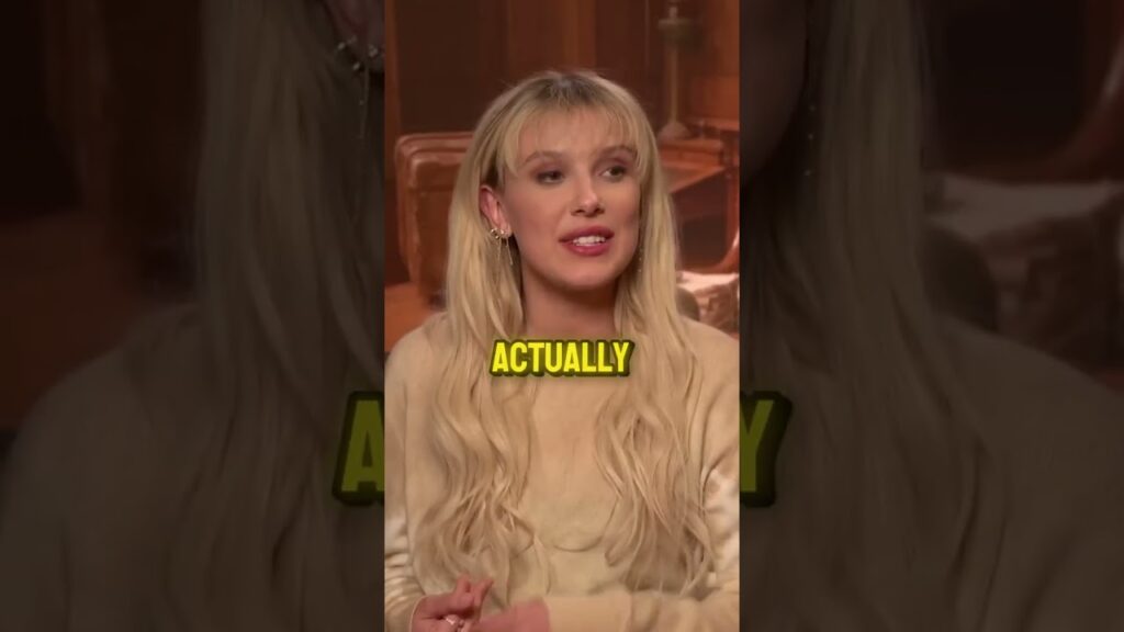 Millie Bobby Brown Thinks She's Talking to Her Mummy in Enola Holmes