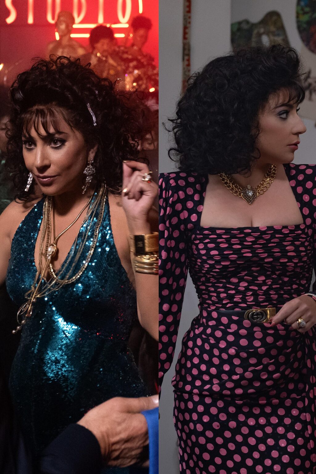 Lady Gaga, Gucci 1980s glamour