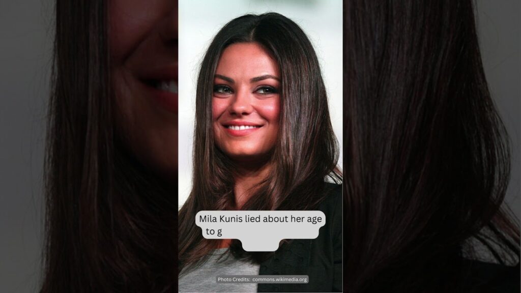 Mila Kunis lied about her age to get a role on “That ’70s Show “ Mila Kunis lied about her age to get a role on "That '70s Show "