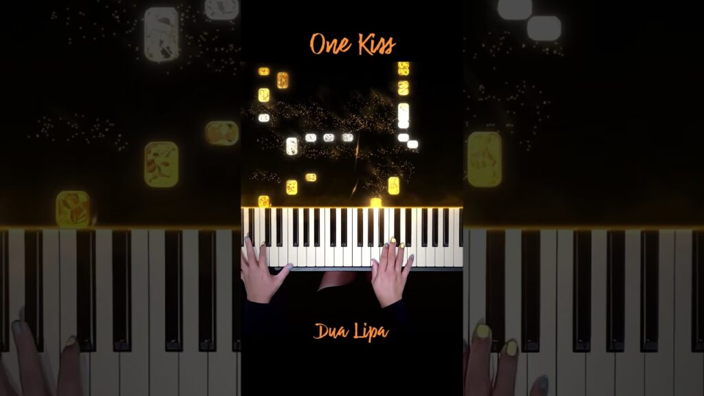 Dua Lipa - One Kiss Piano Cover #OneKiss #DuaLipa #PianellaPianoShorts