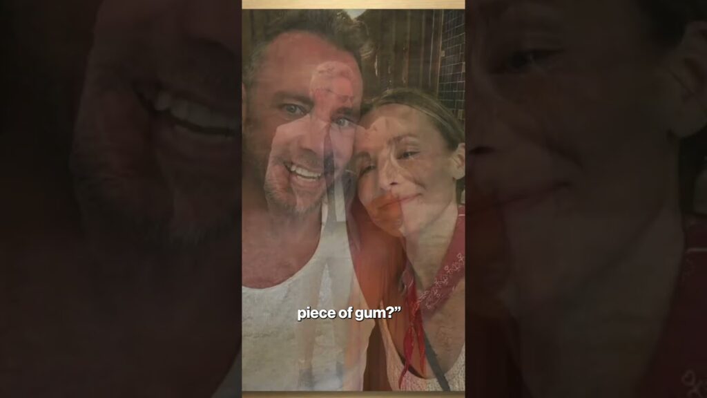 Dax Shepard tried to woo Kristen Bell by taking her gum and putting it in his mouth #shorts
