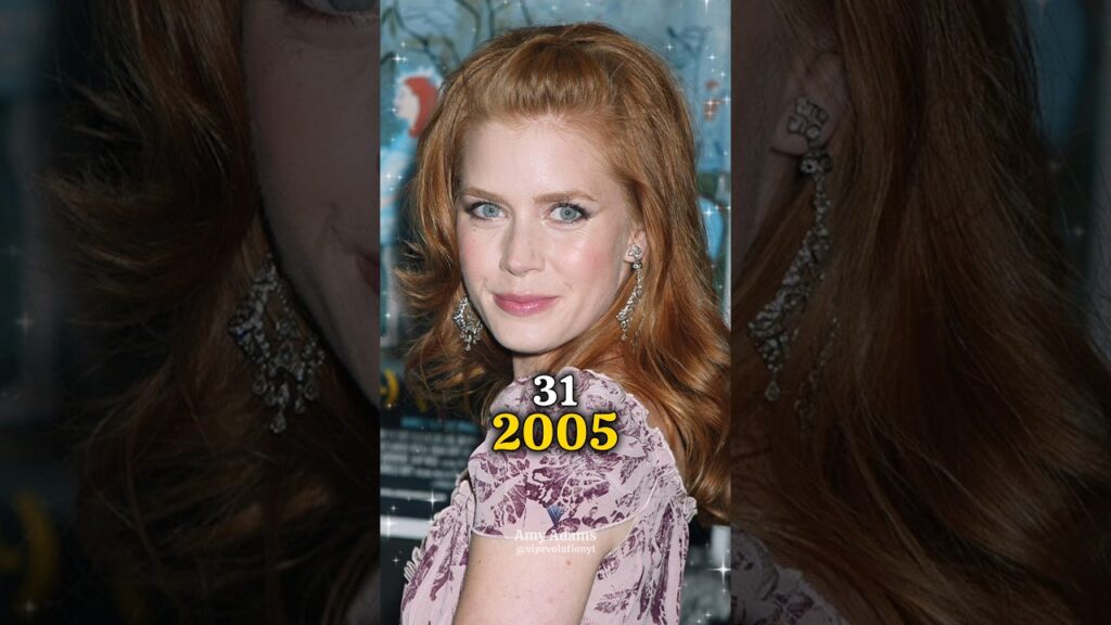 Amy Adams' Incredible Transformation in Just 30 Seconds! #amyadams #hollywood #shorts